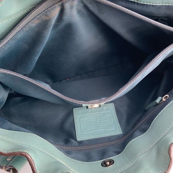 Coach Penelope F14686 light green leathe - Picture 6 of 12